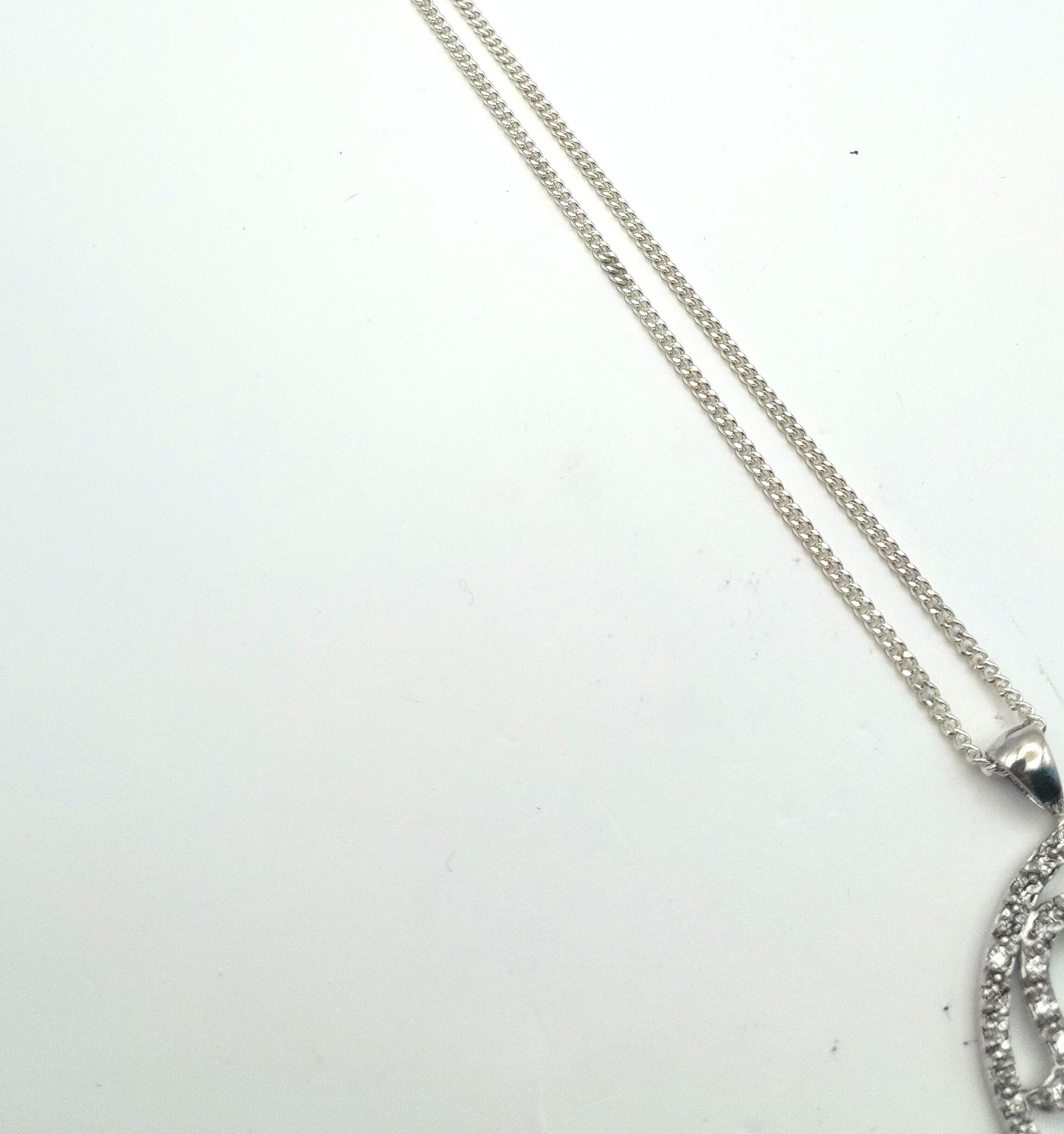 Sterling Silver Round Filigree Pendant Necklace